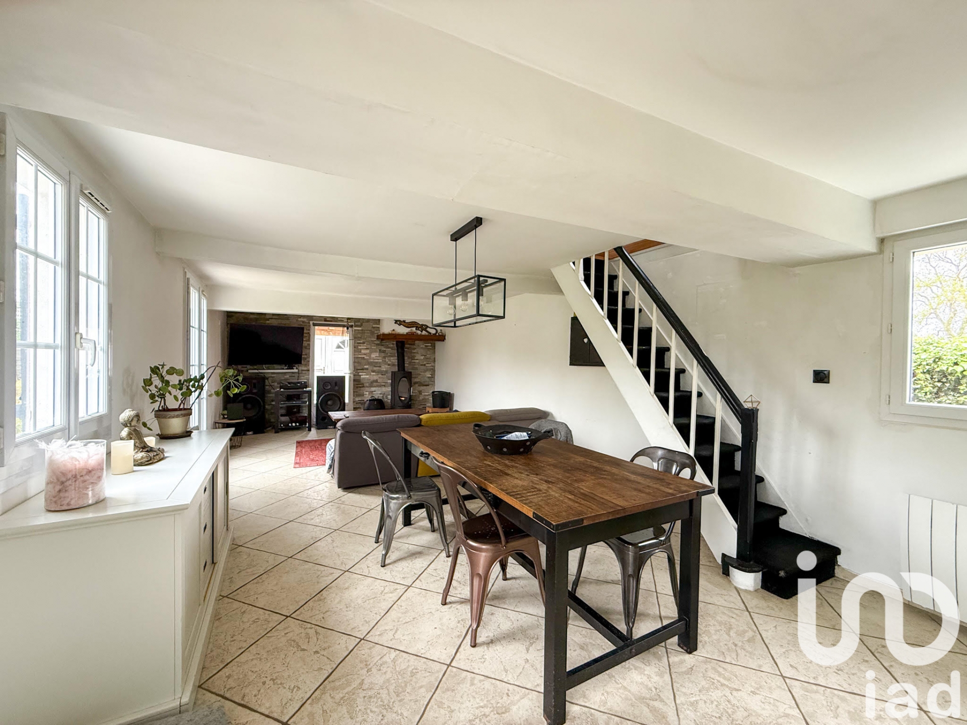 Photo 2 du bien - Vente maison à TOCQUEVILLE (27500) : maison 3 pièces 100 m² - 1819545