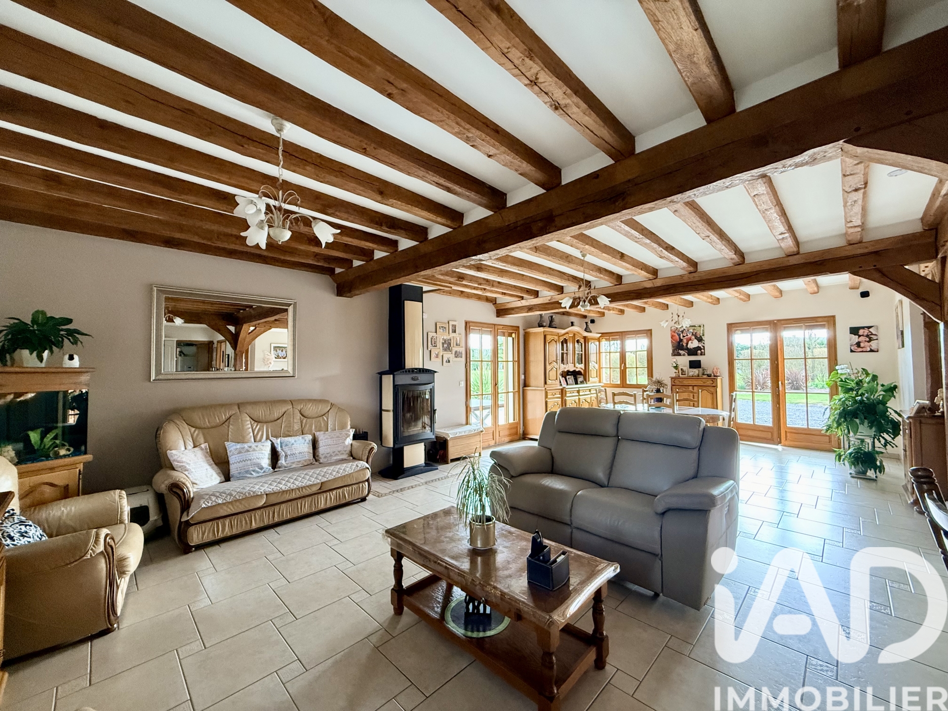 Photo 6 du bien - Vente maison à Flancourt-Crescy-en-Roumois (27310) : maison 4 pièces 118 m² - 1957502