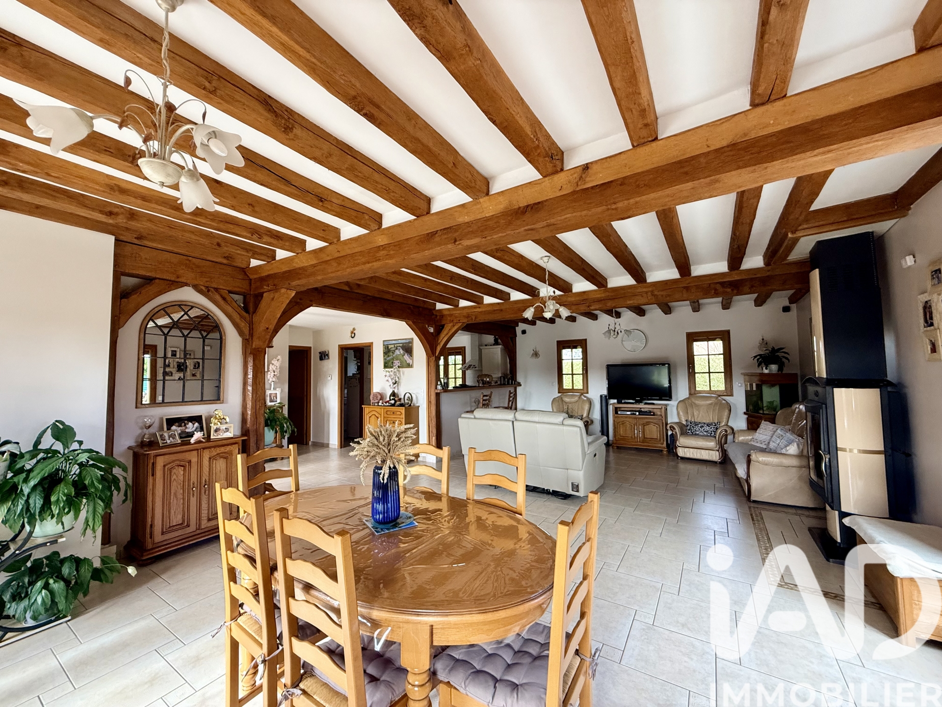 Photo 8 du bien - Vente maison à Flancourt-Crescy-en-Roumois (27310) : maison 4 pièces 118 m² - 1957502